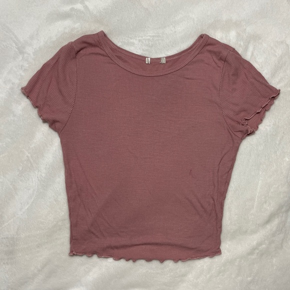 Pink Ruffle Top - Picture 2 of 2